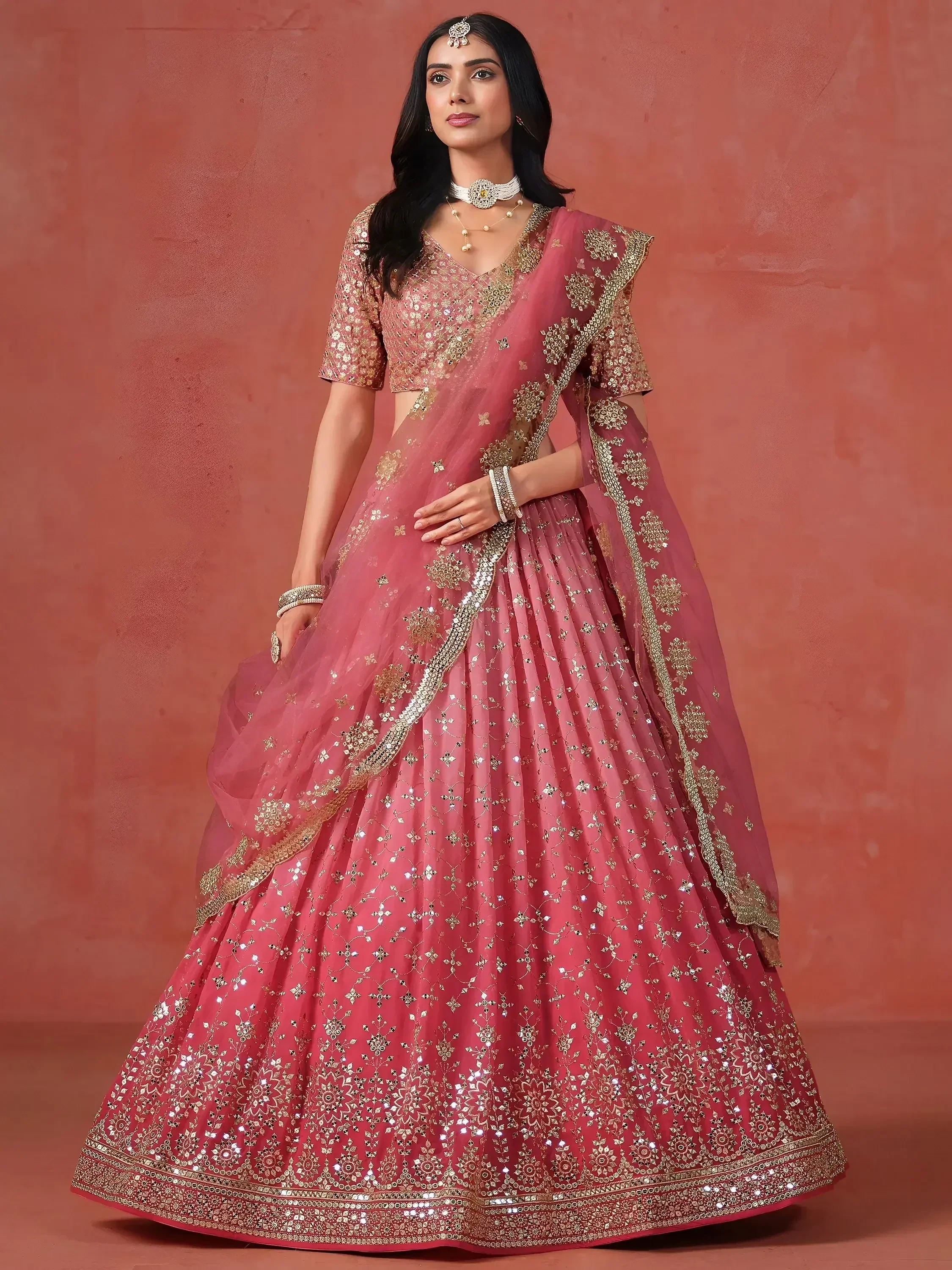 Velvet Touch Lehenga